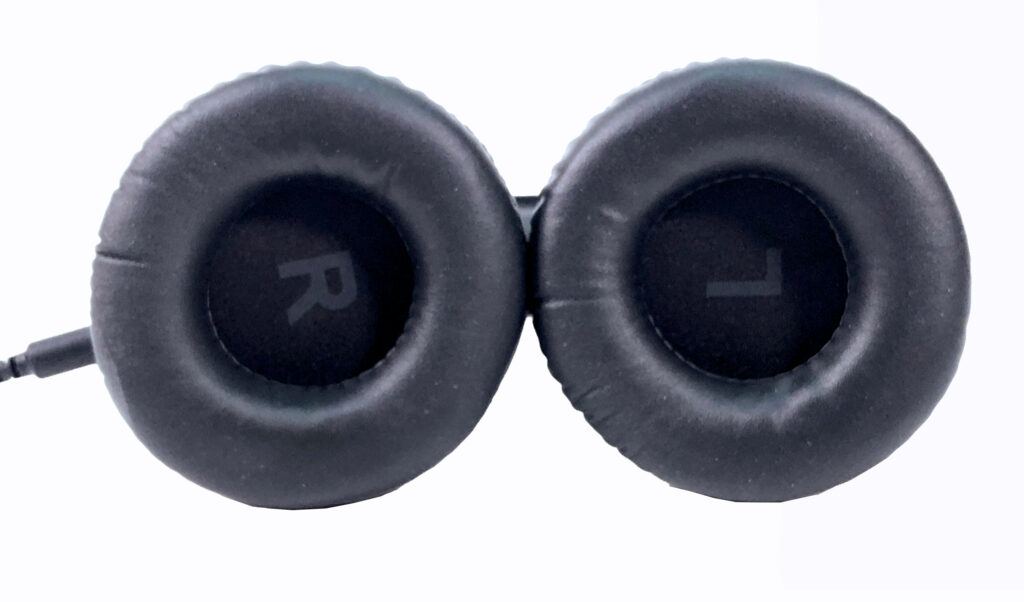 Unmissverständlich sind die Ohrmuscheln von innen mit L und R gekennzeichnet