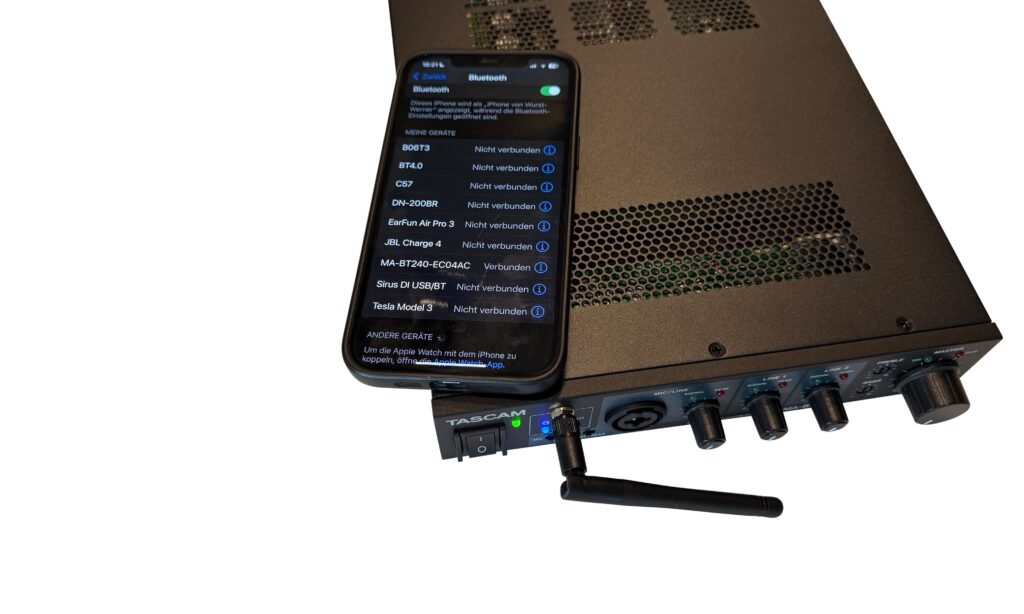 Die Bluetooth-Schnittstelle erweist sich im Test als äußerst performant