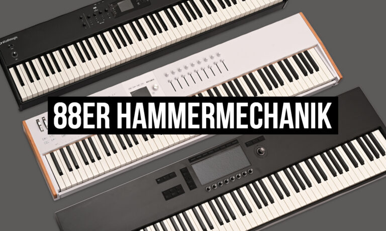 Die besten Master-Keyboards mit Hammermechanik & 88 Tasten Artikelbild