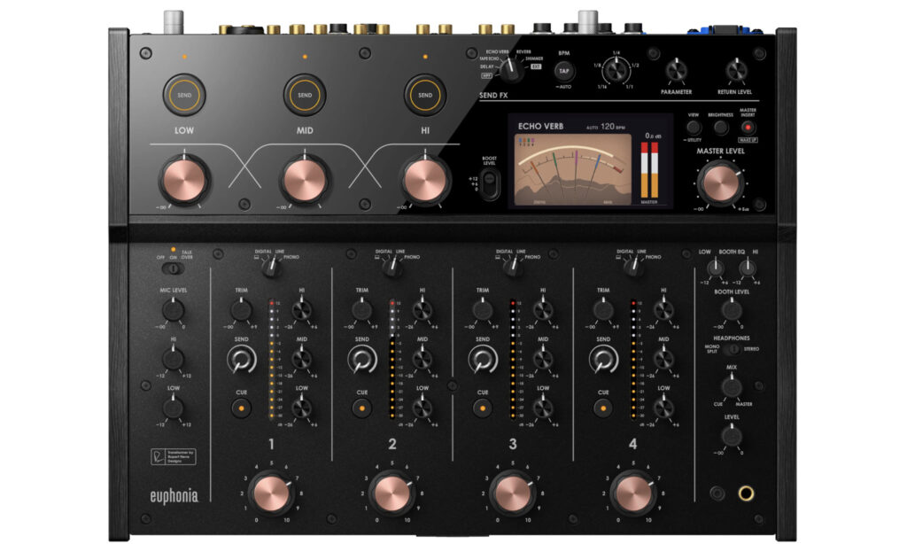 AlphaTheta Euphonia Rotary Mixer Test