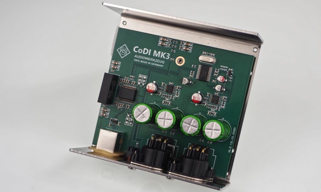Audiowerkzeug CoDI-MK3 Innenleben (Bildquelle: Roger Schult)