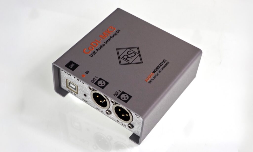 Audiowerkzeug CoDI-MK3 (Bildquelle: Roger Schult)