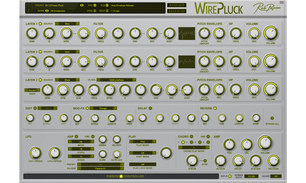Rob Papen WirePluck: Test.