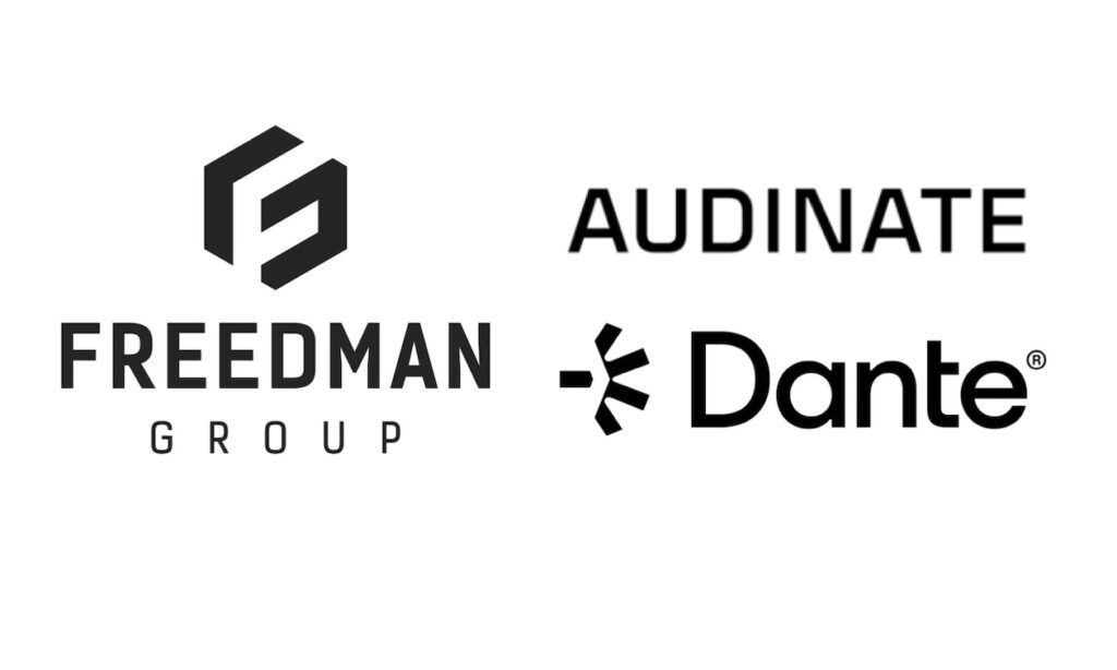 Freedman Group & Audinate Dante (Bidquelle: Freedman Group & Audinate)