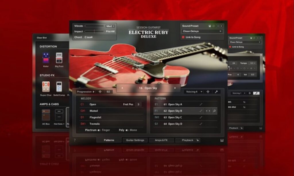 Native Instruments Session Guitarist Electric Ruby Deluxe (Bildquelle: Native Instruments)