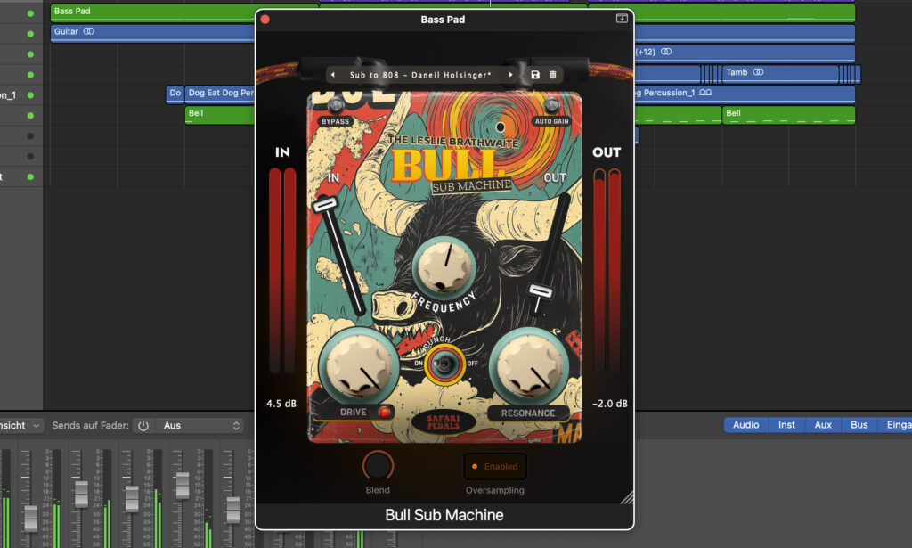 Safari Pedals Bull Sub Machine