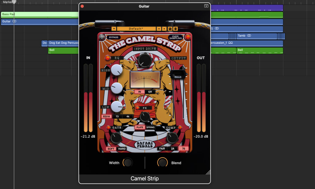 Safari Pedals Camel Strip