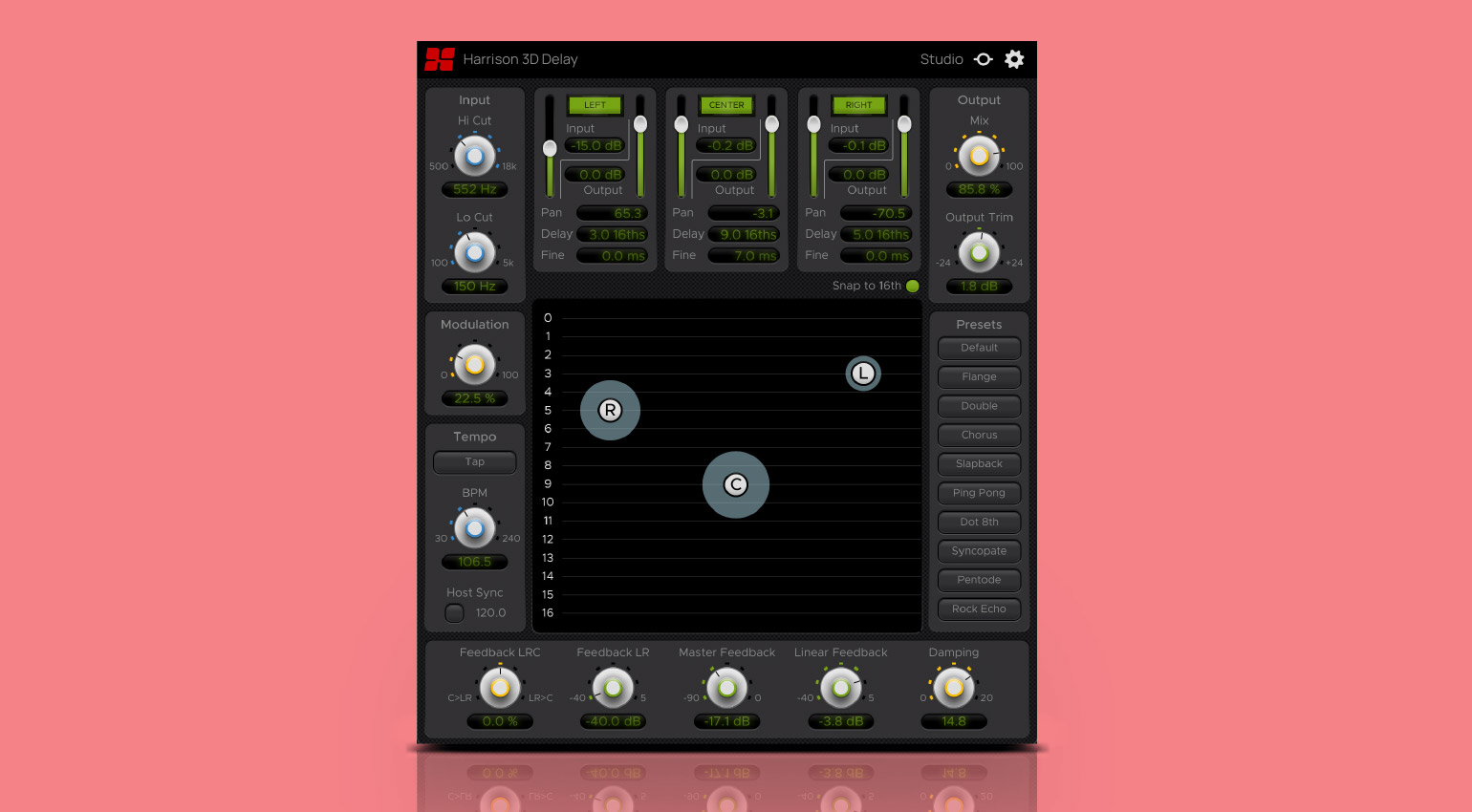 Harrison 3D Delay