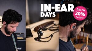 In-Ear Days 2025 bei Thomann: In-Ear-Monitoring-Upgrade jetzt mit satten Rabatten!