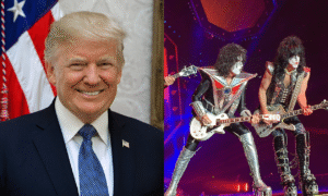 Kiss: Ambivalente Würdigung durch Trump Artikelbild