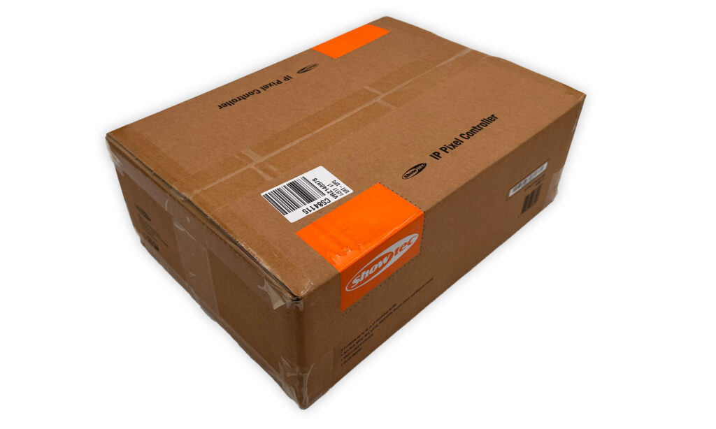 Showtec IP Pixelstrip 40 & 80, Verpackung Controller