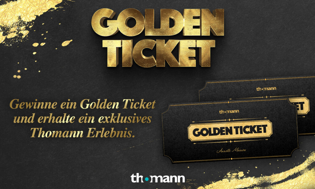 Golden Ticket Gewinnspiel (Bildquelle: Thomann)
