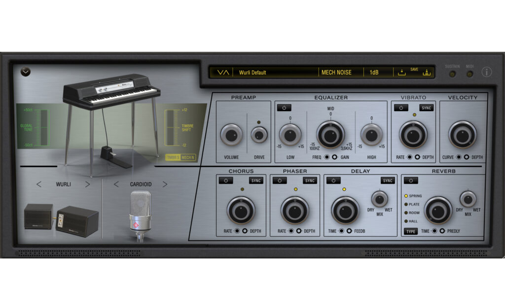 Rhodes Wurli: Test.