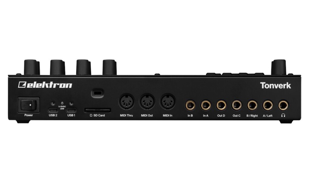 Tonverk Anschlüsse (Bildquelle: Elektron)