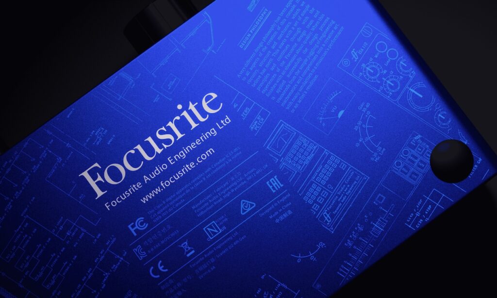 Scarlett 2i2 Anniversary Edition Unterseite (Bildquelle: Focusrite)