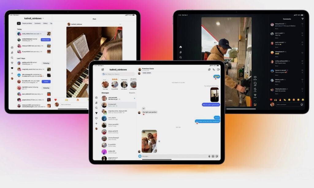 Instagram auf dem iPad (Bildquelle: Apple)