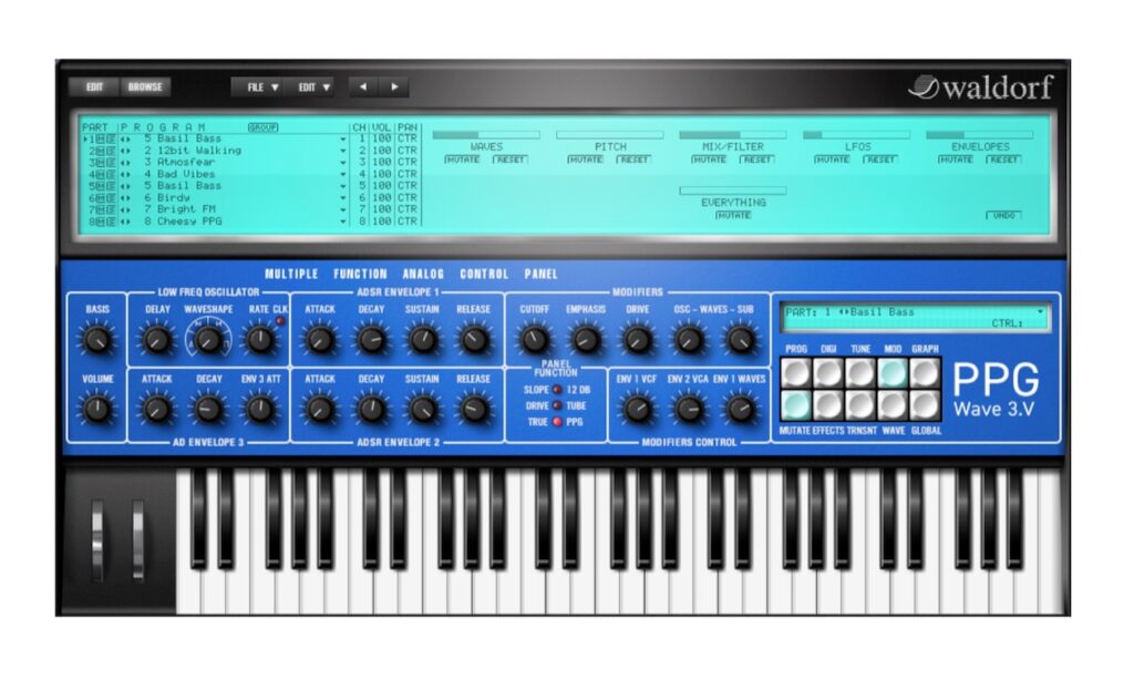 Waldorf PPG Wave 3.V Version 2 (Bildquelle: Waldorf)