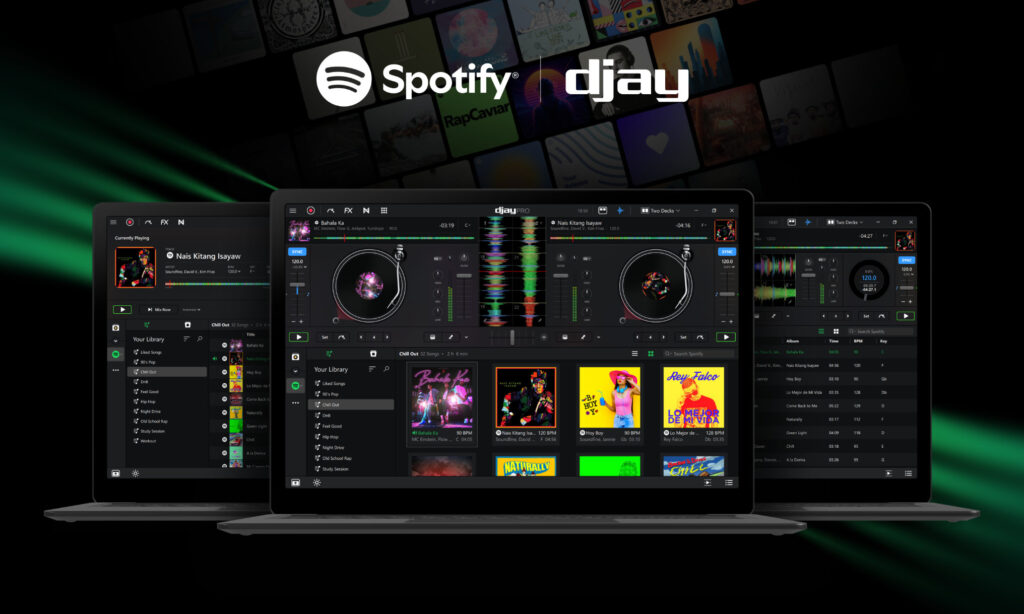 Algoriddim bringt Spotify Streaming für Djay Mac und