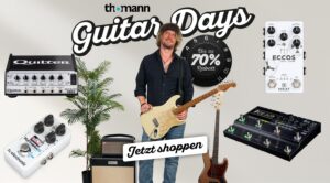 Guitar Days 2025: Starke Angebote bei Amps und Pedalen!
