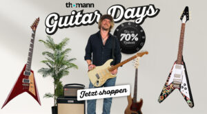 Beste Gitarrenangebote bei den Guitar Days: ESP, Epiphone und Co. mit bis zu 60 % Rabatt!
