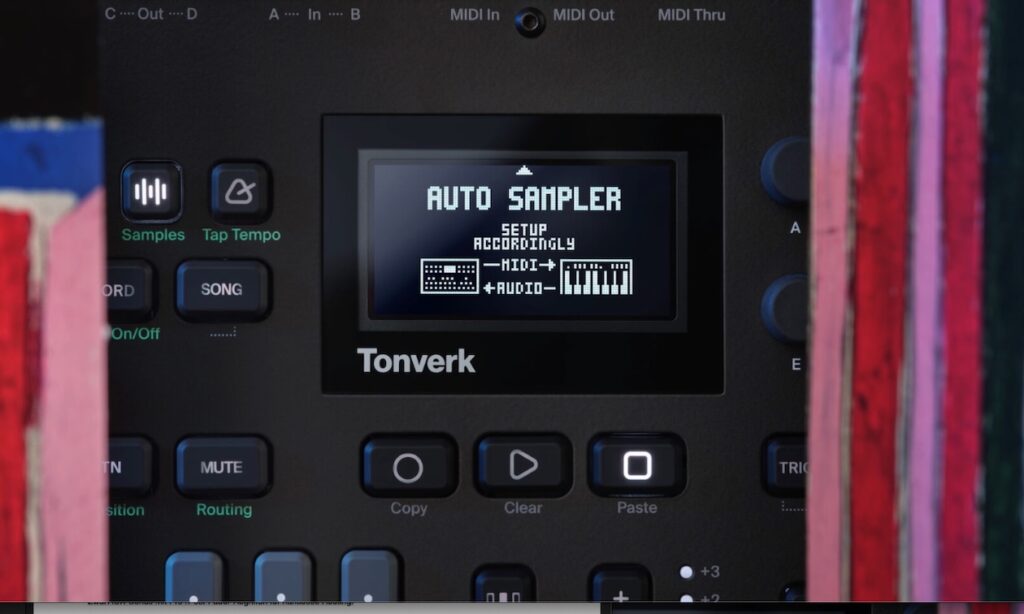Tonverk Auto-Sampler (Bildquelle: Elektron)