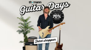Guitar Days bei Thomann: Über 500 Deals mit bis zu 70 % Rabatt – nur noch wenige Tage sparen!