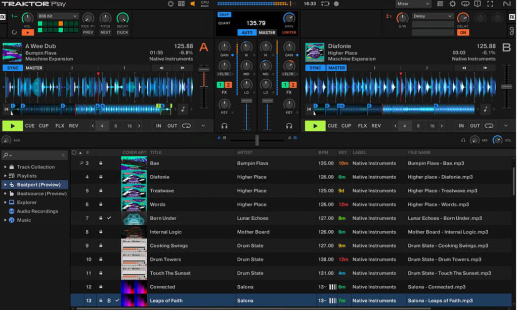 Screenshot Traktor Play Software kommt - auch als Bundle für Dritthersteller-Controller