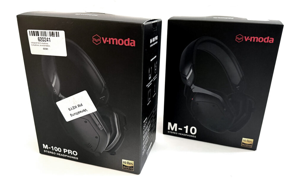 Beide Modelle sind in diesen Kartons verpackt