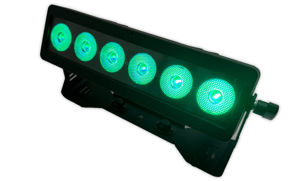 Die Lampe kommt mit vorprogrammierten Shows