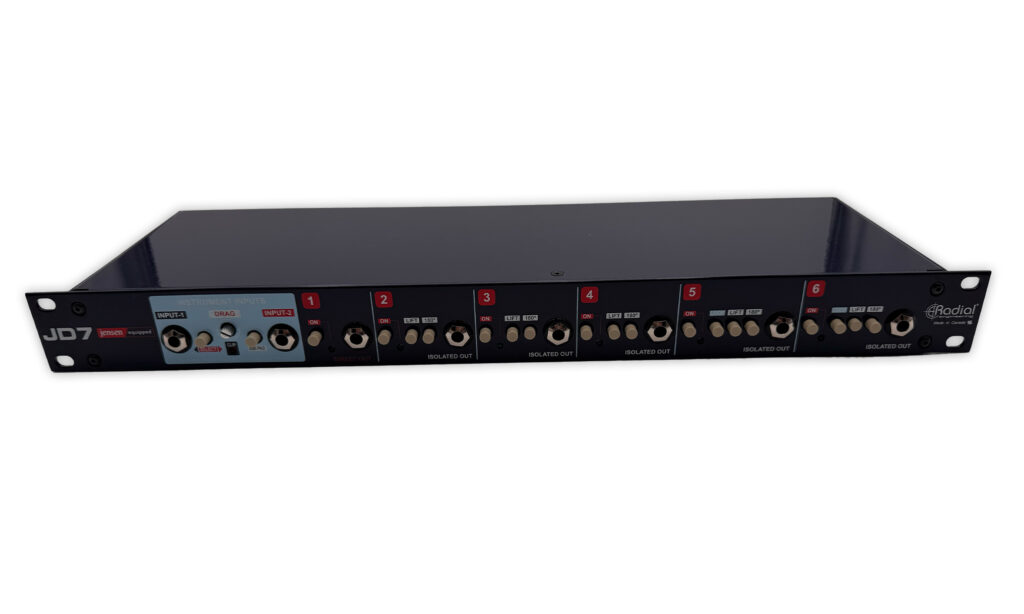 Vorderansicht des Radial Engineering JD7