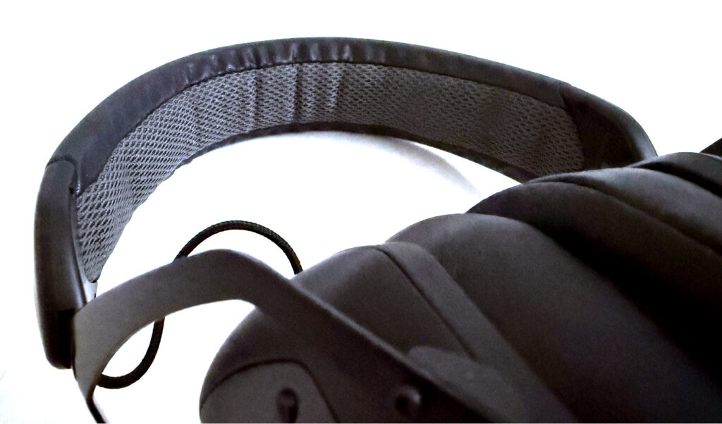 So sieht der V-Moda M-100 Pro von oben aus