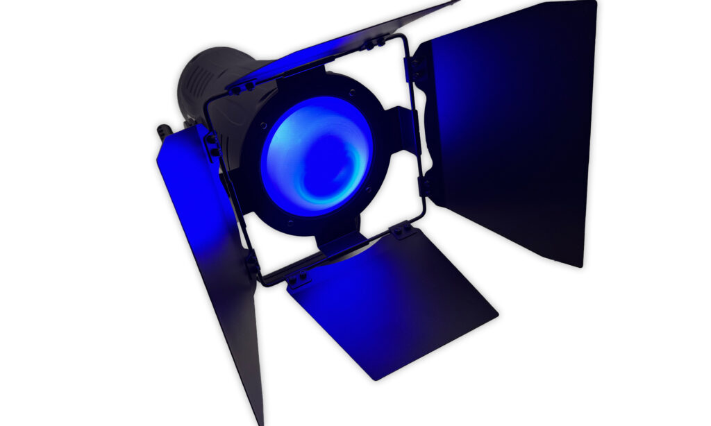 Auch per DMX können die Farbwerte der Stairville Revue LED 200 FC angepasst werden