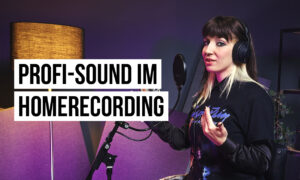 Profi-Sound bei Homerecording-Aufnahmen Artikelbild