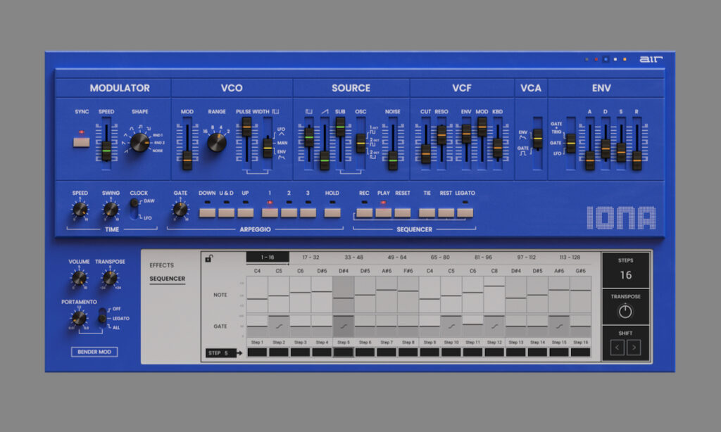 IONA (Bildquelle:AIR Music Tech)