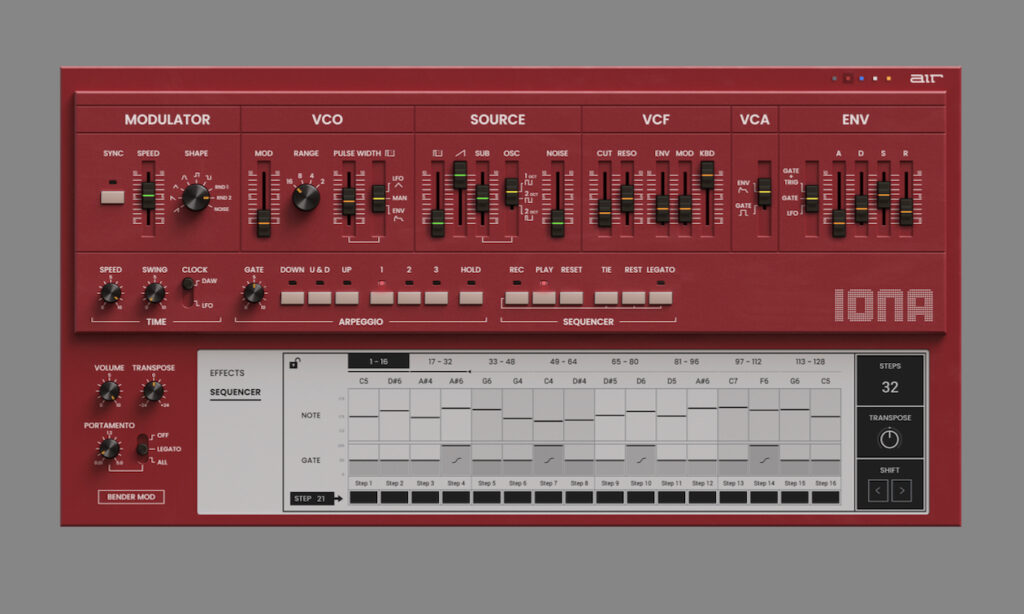 IONA (Bildquelle:AIR Music Tech)