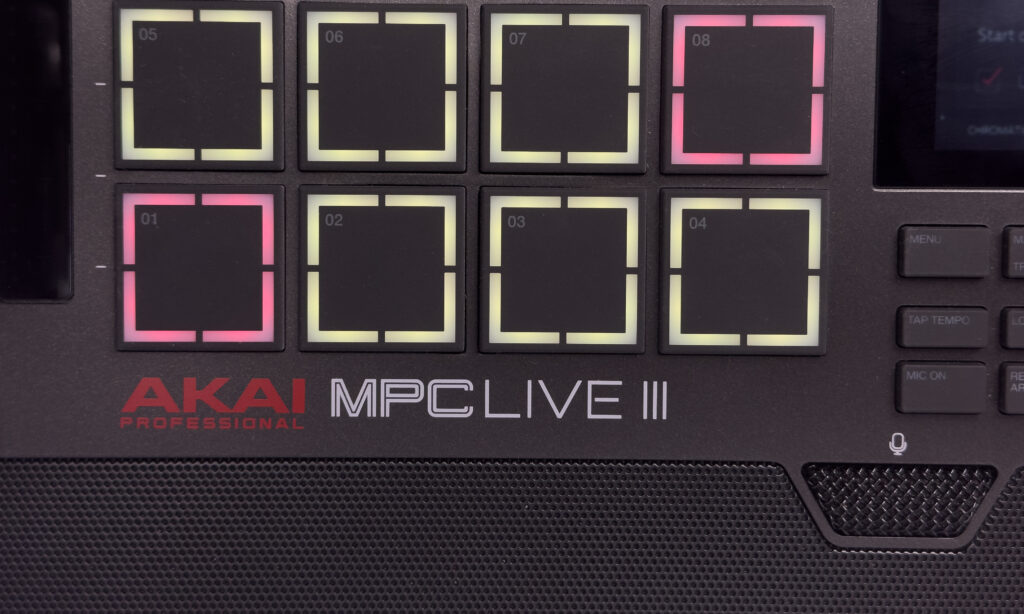 MPCe-Pads der MPC Live III