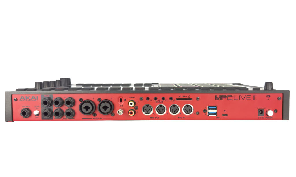 MPC Live III Rückseite
