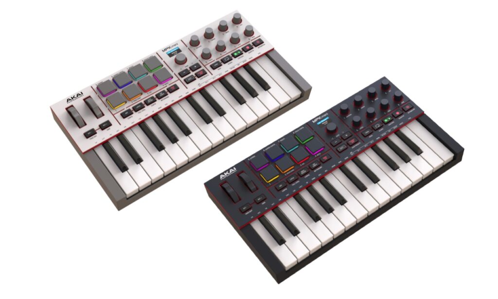 MPK Mini IV in Schwarz und Weiß (Bildquelle: Akai Professional)