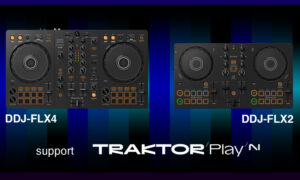 AlphaTheta DDJ-FLX2 und FLX4 jetzt mit Traktor Play – kostenlos !