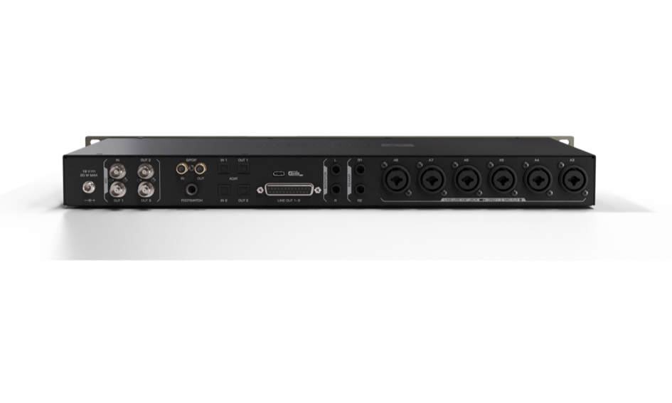 Discrete 8 Oryx Rücken (Bildquelle: Antelope Audio)