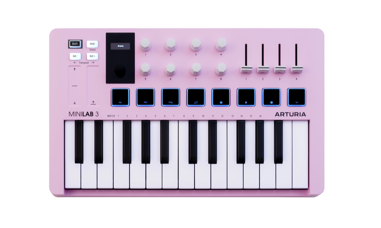 Arturia Minilab 3 Rose Quartz