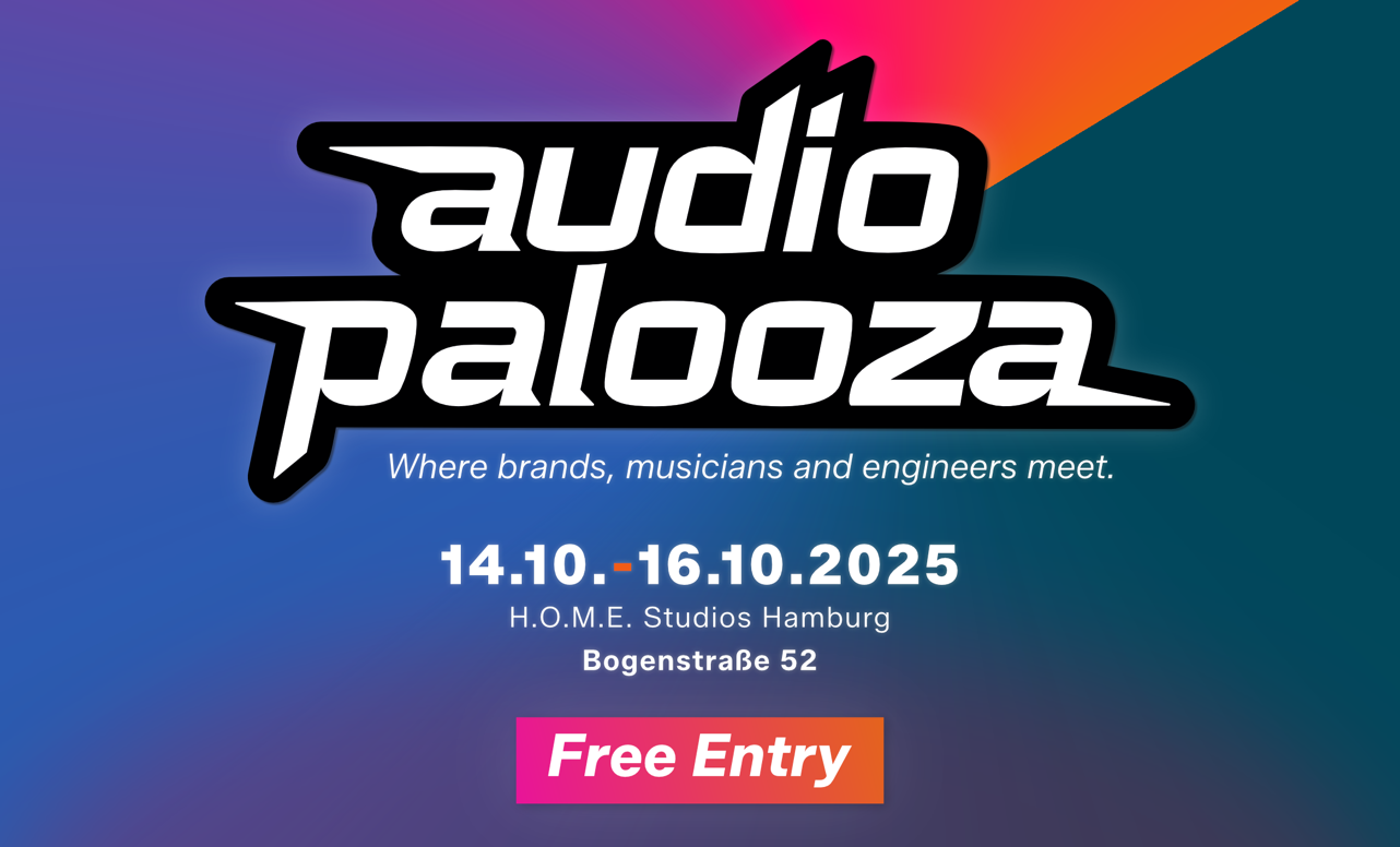 Audio Palooza 25 in den HOME-Studios – parallel zu LEaT Con und Studioszene Artikelbild