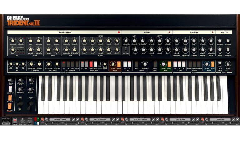 Cherry Audio Trident Mk3 Test Artikelbild