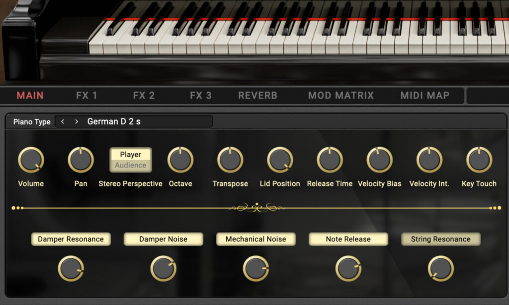Korg Collection 6: SGX-2 Parameter.