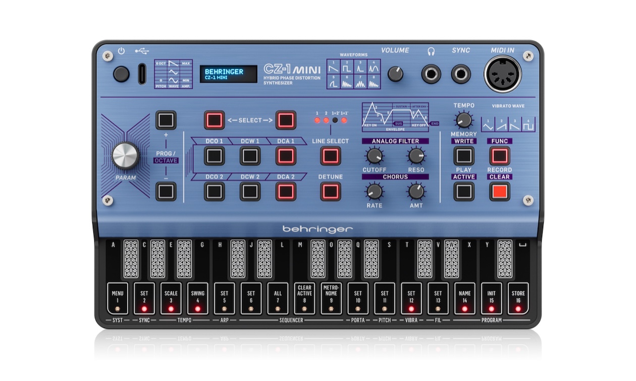Behringer CZ-1 MINI Synthesizer ab sofort erhältlich Artikelbild