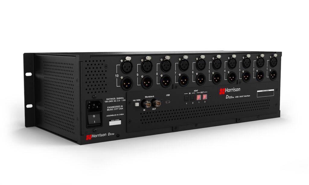 D510r mit D510ua (Bildquelle: Harrison Audio)