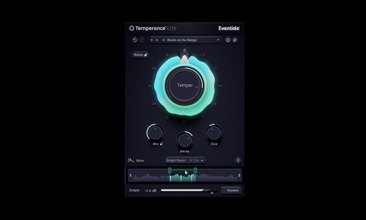 Eventide Temperance Lite Reverb-Plugin: Stimmt den Hall umsonst Artikelbild