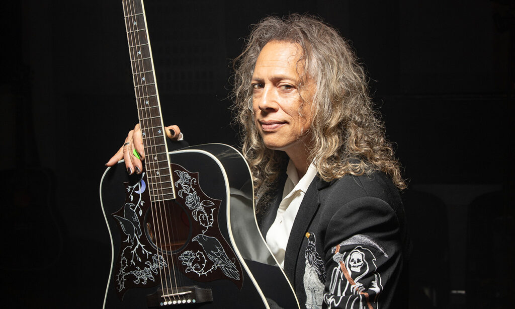 Gibson Custom Kirk Hammett Raven bonedo news