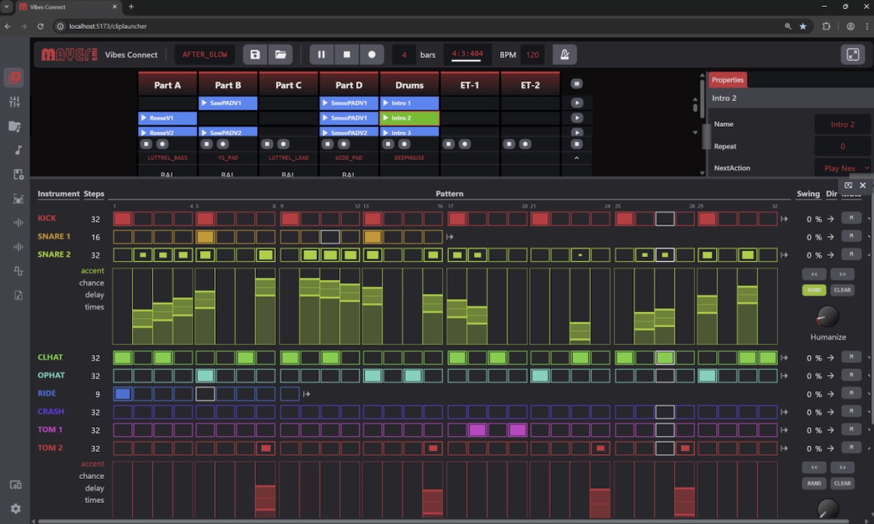 Mayer EMI Vibes Connect Browser-Editor für MD850 SynthStation Artikelbild