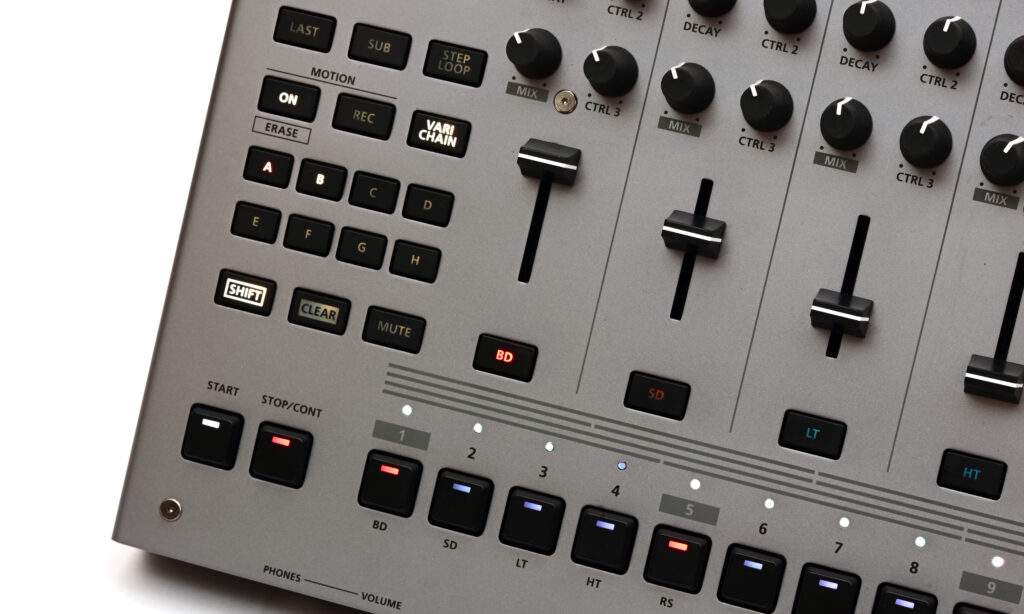 Roland TR-1000 Detail Fader